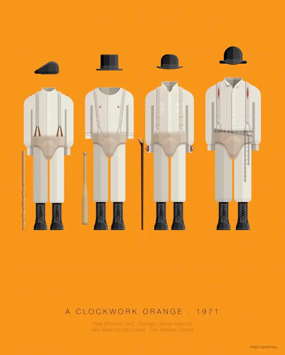 A Clockwork Orange II Wall Art