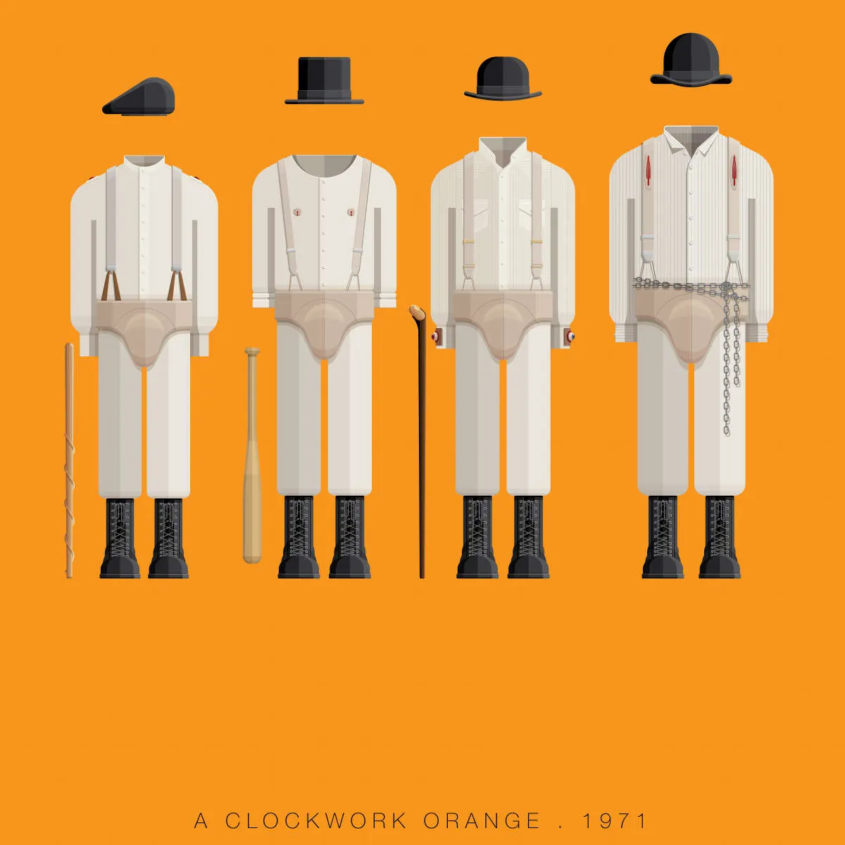 A Clockwork Orange II Wall Art