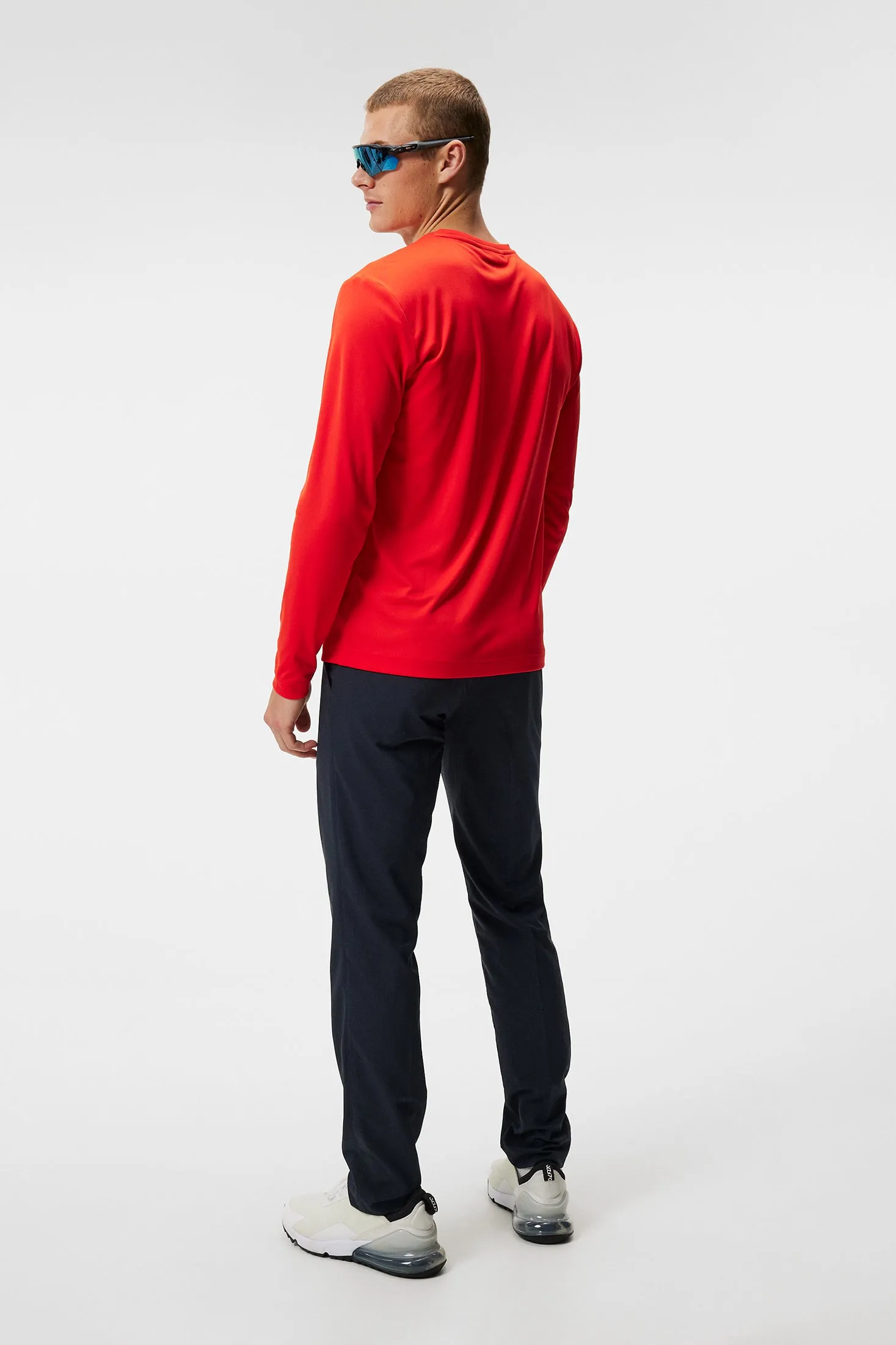 Ade T-shirt LS / Fiery Red