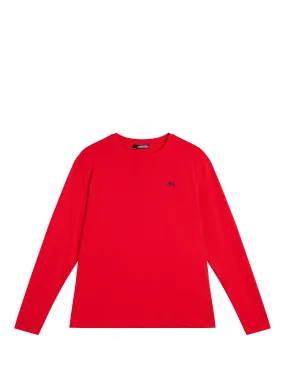 Ade T-shirt LS / Fiery Red