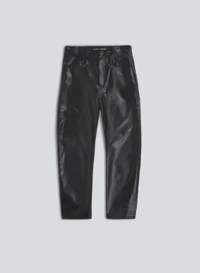 Balloon trousers oil | black