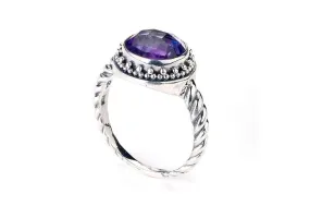 Batur Ring- Amethyst