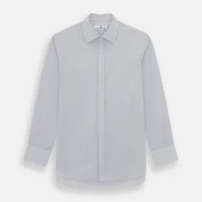 Blue Fine Graph Check Mayfair Shirt