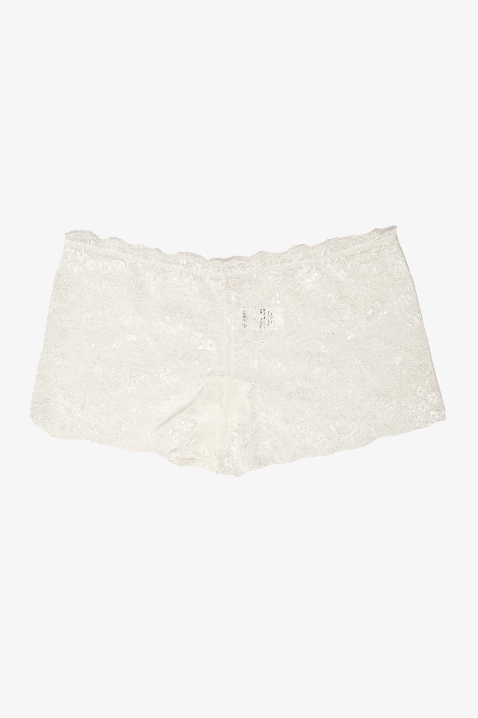 Boyshort Panty with Lace