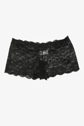 Boyshort Panty with Lace