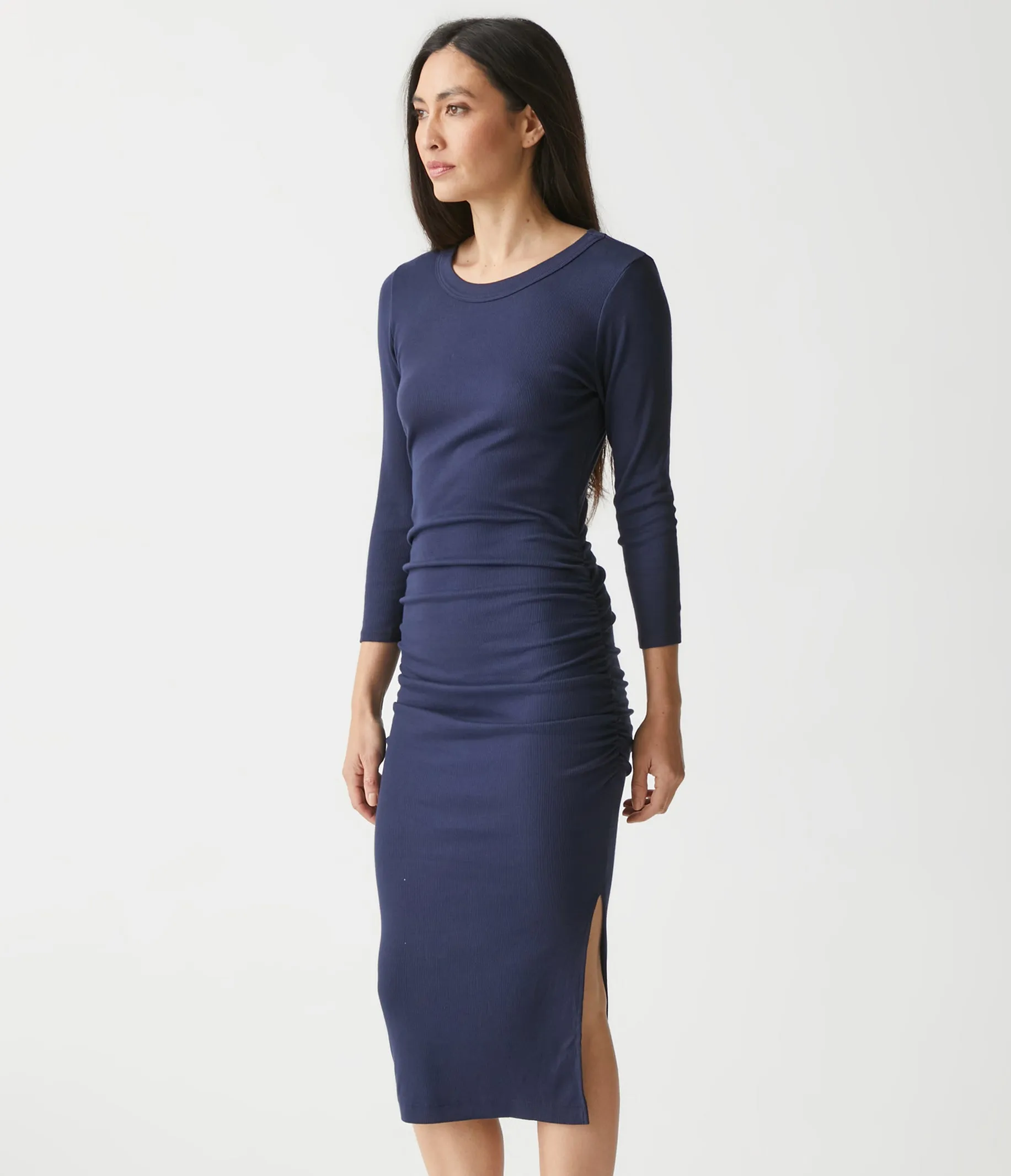 Christina Ribbed Midi Dress