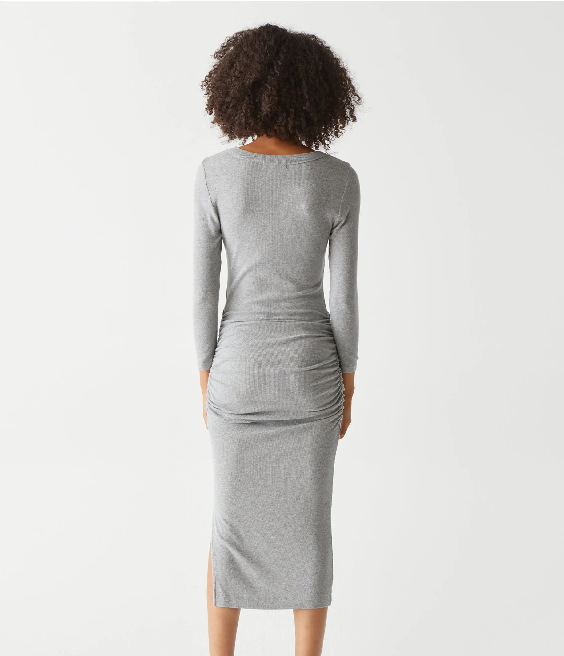 Christina Ribbed Midi Dress