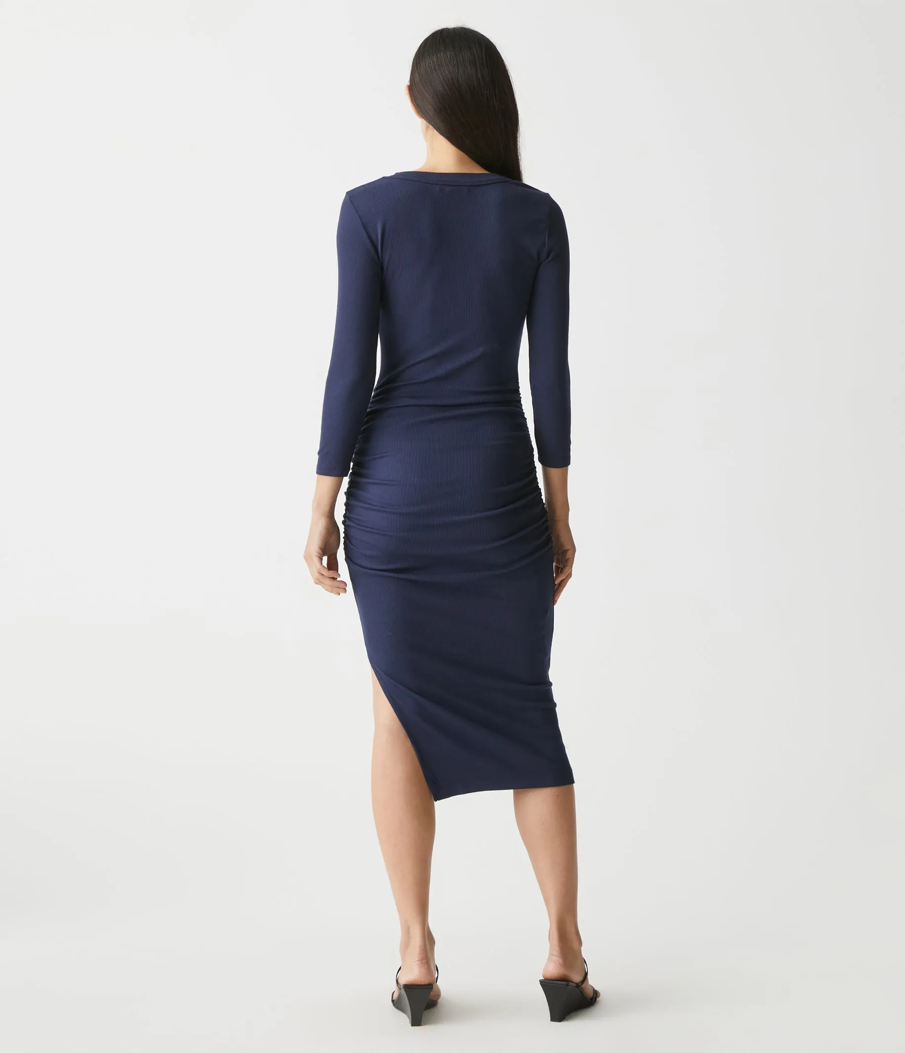 Christina Ribbed Midi Dress