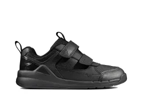 Clarks Orbit Sprint K Black Leather