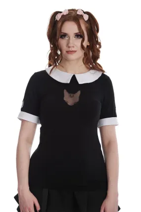 Darkness Cat Top