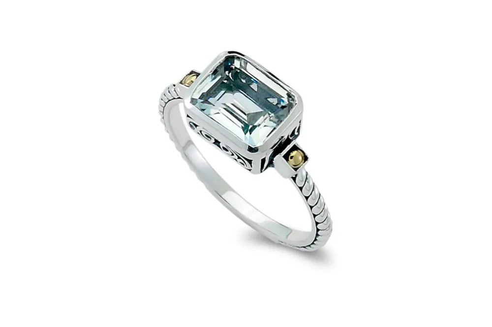 Eirini Ring- White Topaz