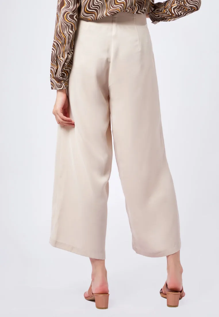 High Waist Wide Leg Trousers