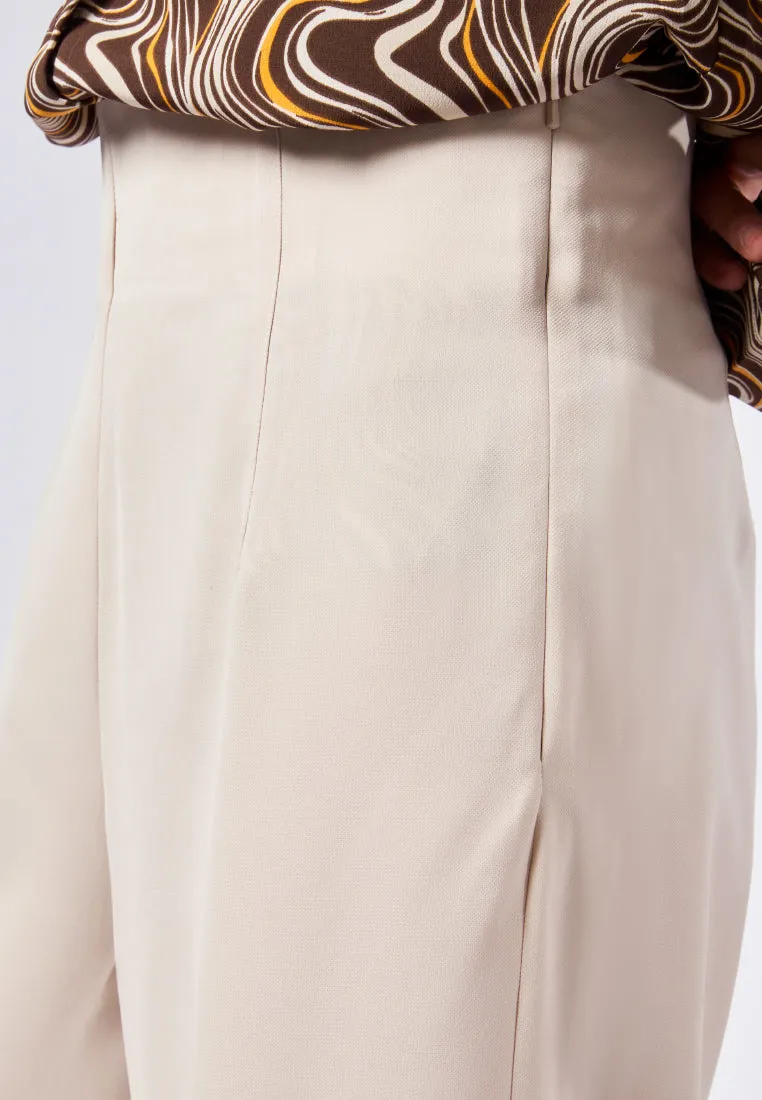 High Waist Wide Leg Trousers