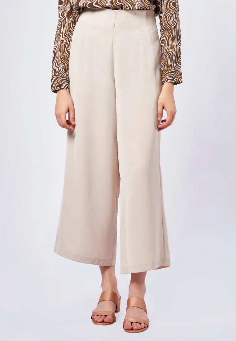 High Waist Wide Leg Trousers