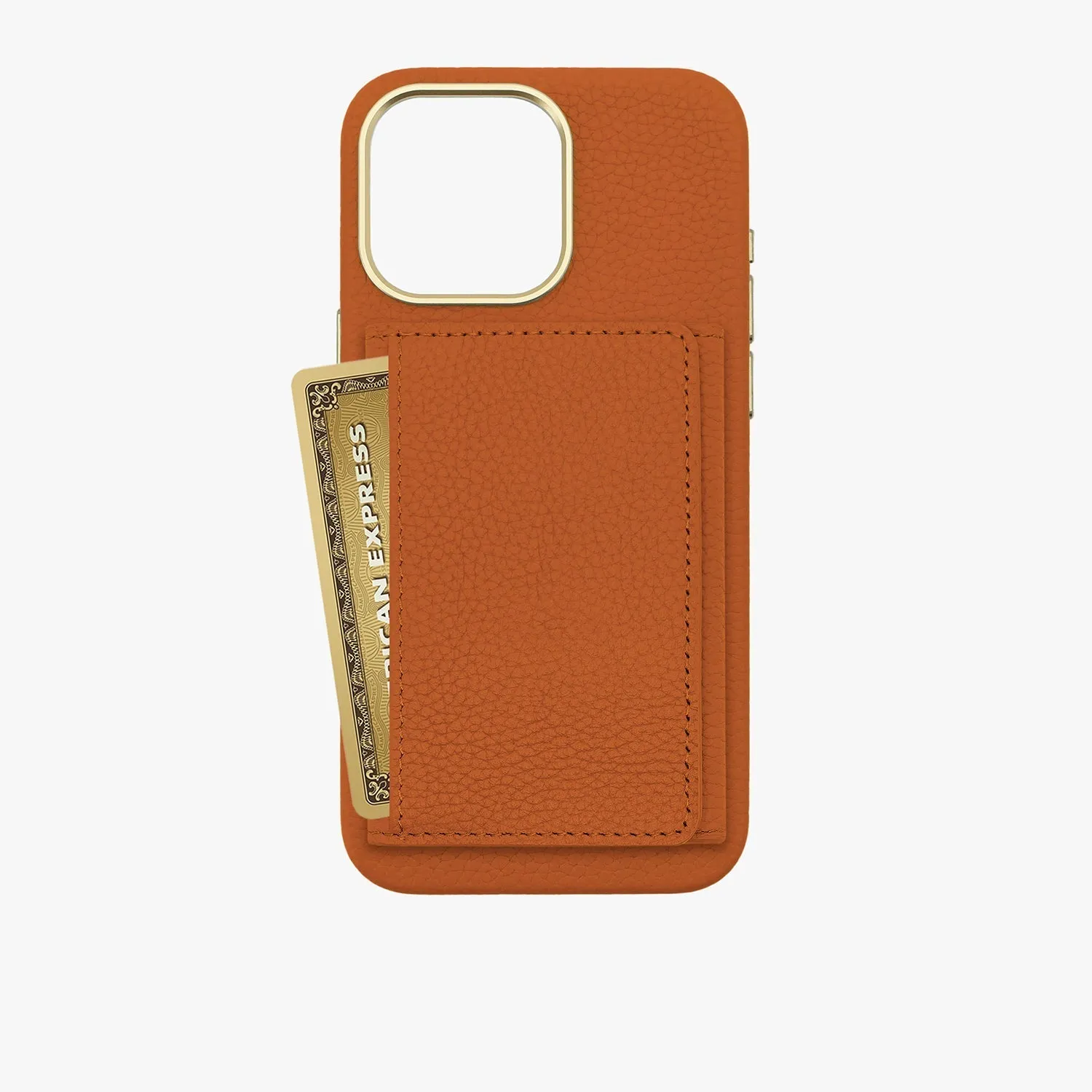 iPhone 15 Pro Max Leather Case with MagSafe Trifold Wallet Set