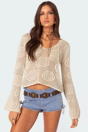 Kinley Crochet Top