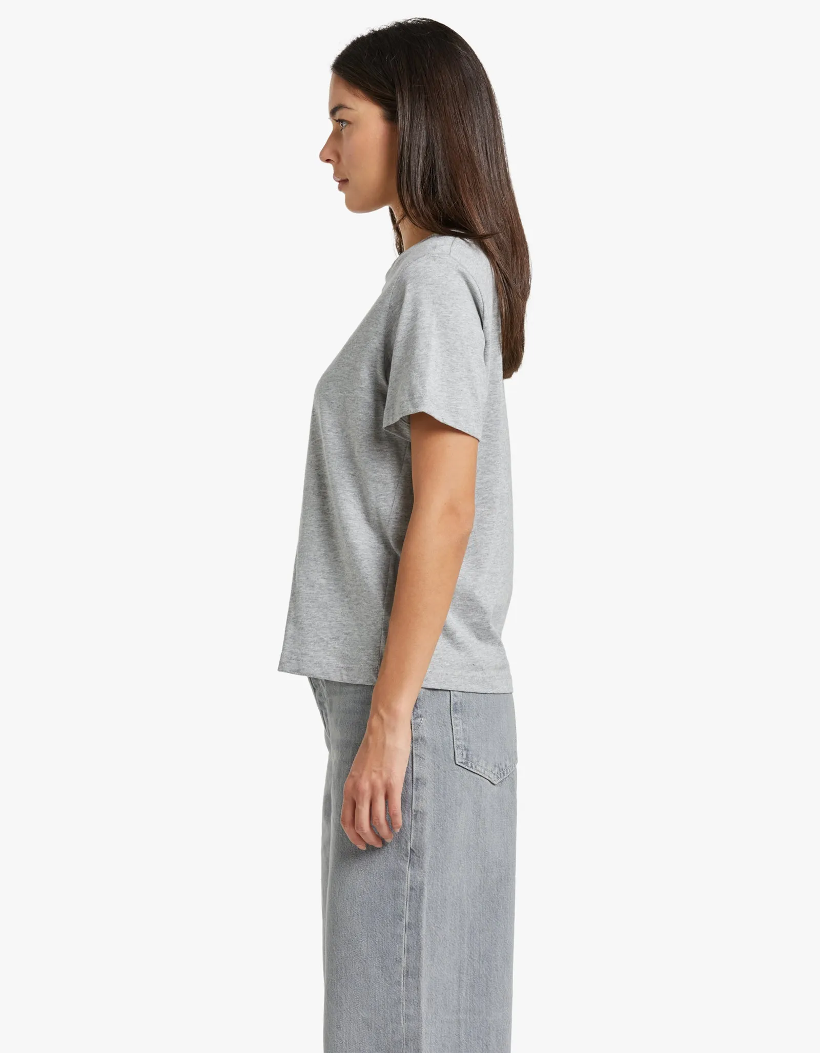 Lexington Tee - Grey Marl