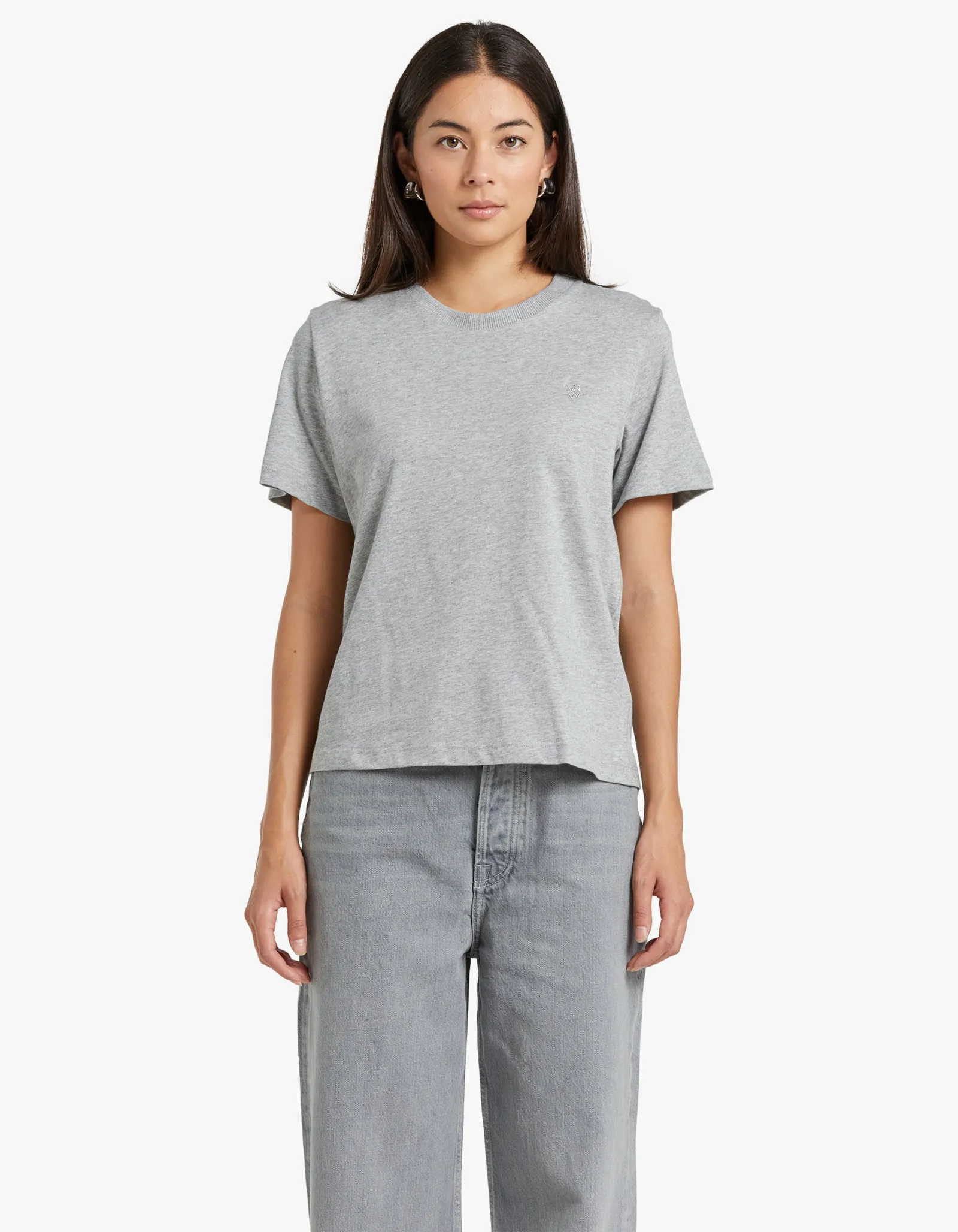 Lexington Tee - Grey Marl