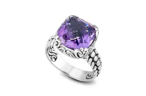 Lider Ring- Amethyst