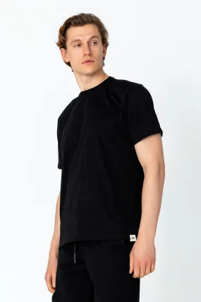 Lightweight Cotton T-shirt - Black