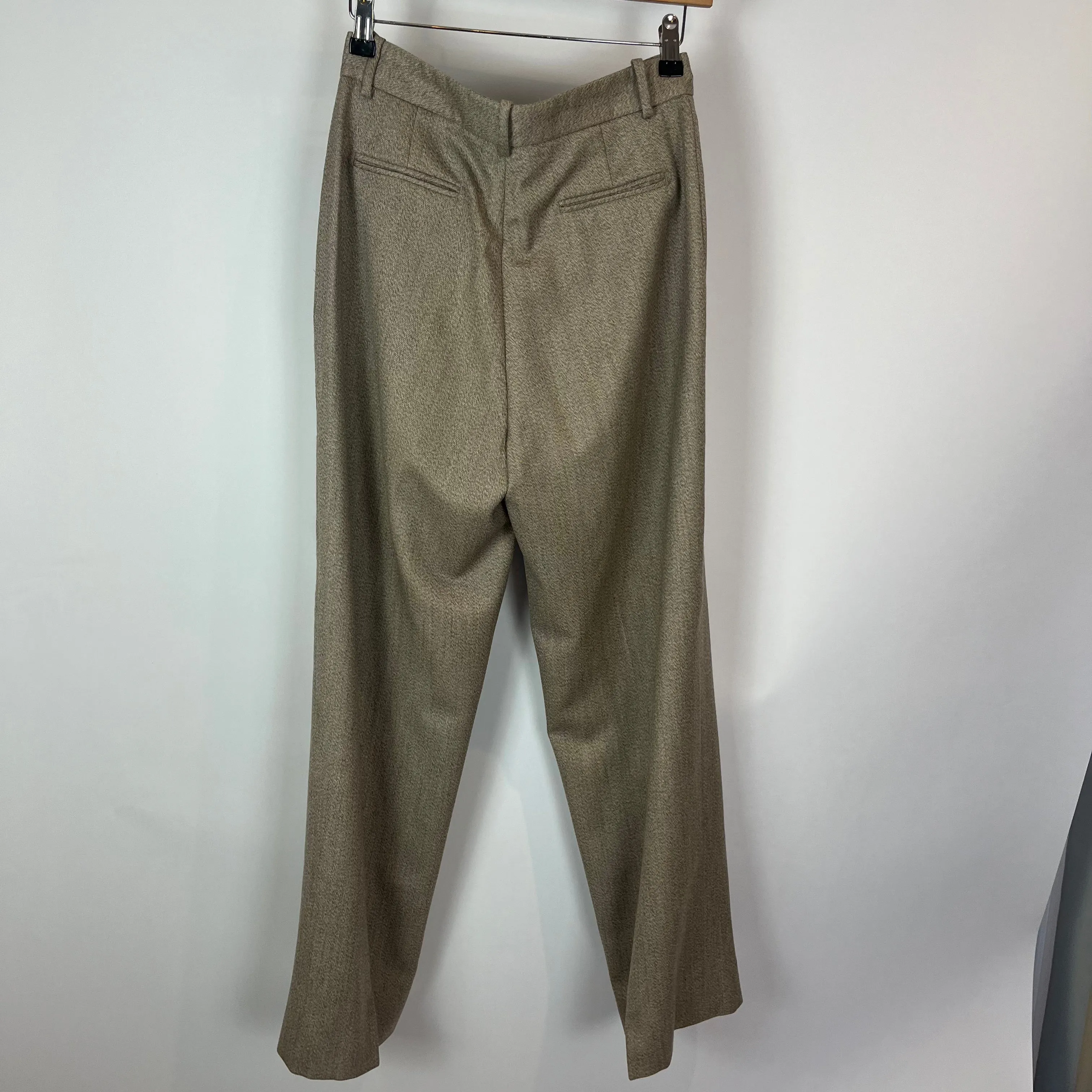 Loro Piana £1490 Beige Marl Cashmere Pants M