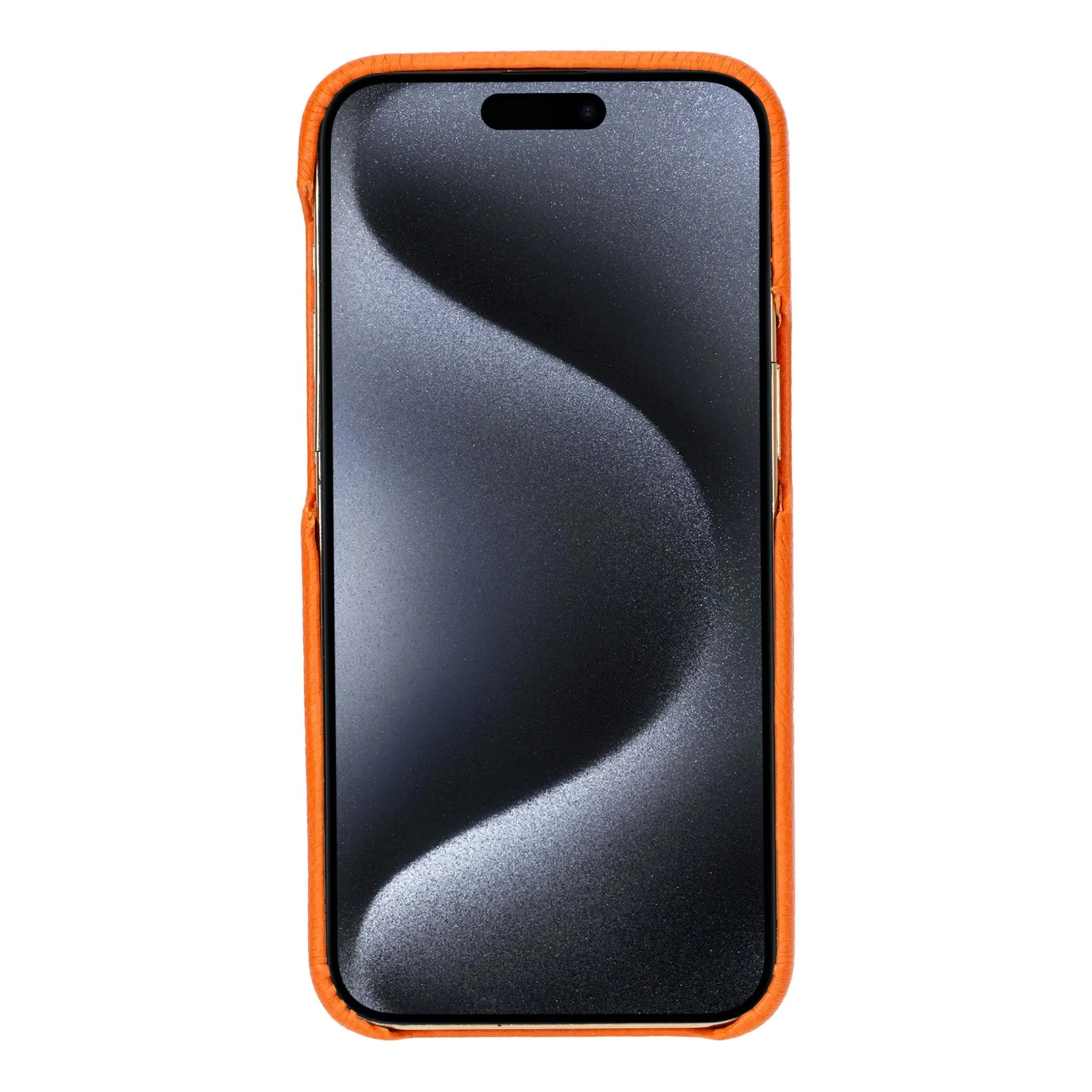 Mason iPhone 15 Pro Case, Orange