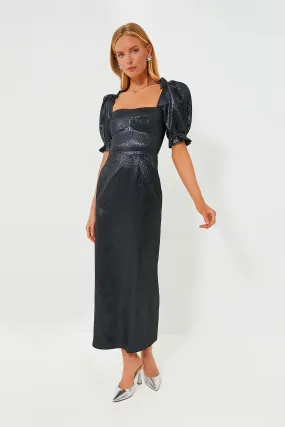 Metallic Midnight Rachel D Dress