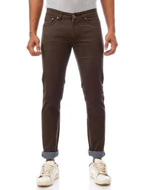 Olive Core Denim Trousers - GATTON