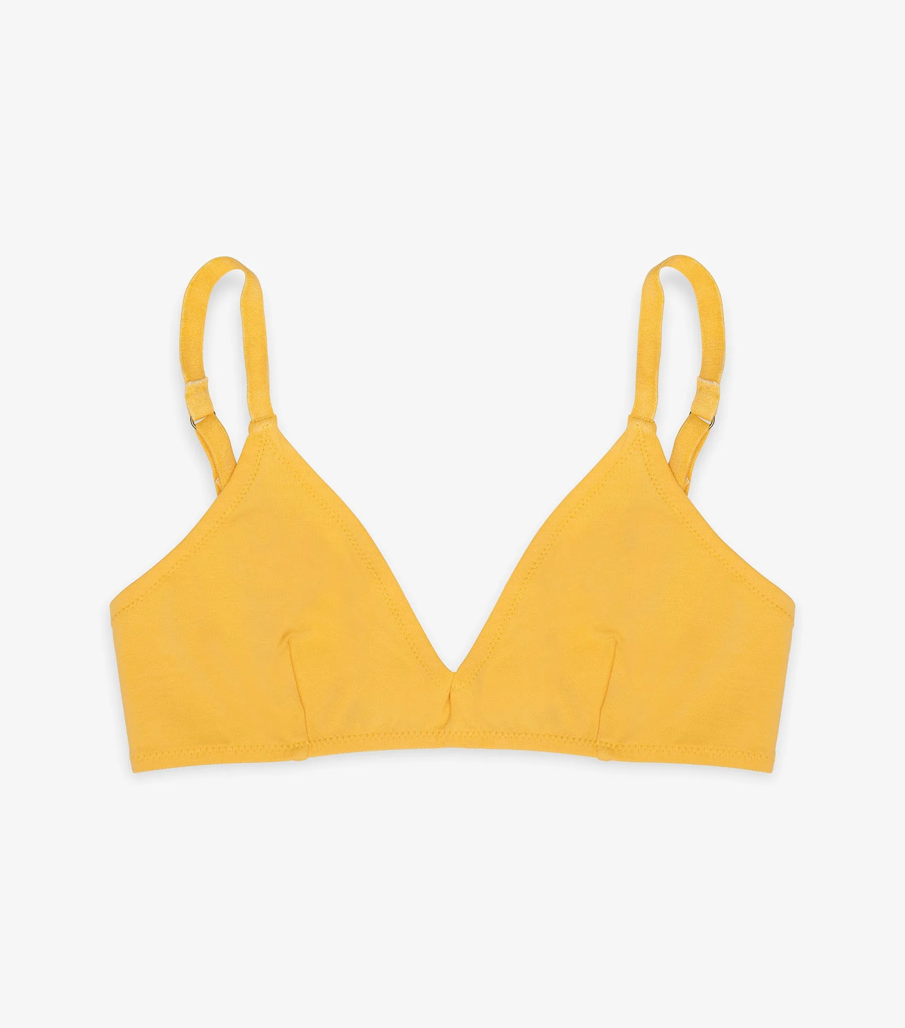 Organic Triangle Bra - Marigold