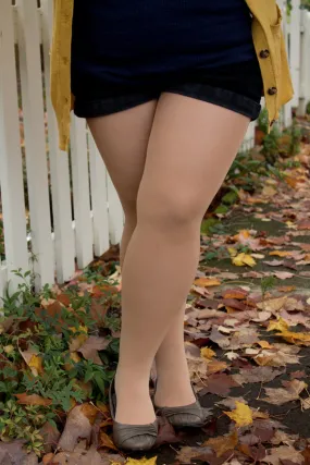 Plus Size Semi-Opaque Tights