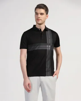 Polo Black Printed T-Shirt - Jaime