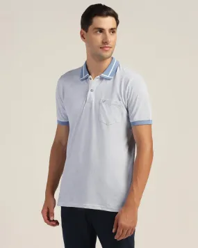 Polo Blue Printed T-Shirt - Nit