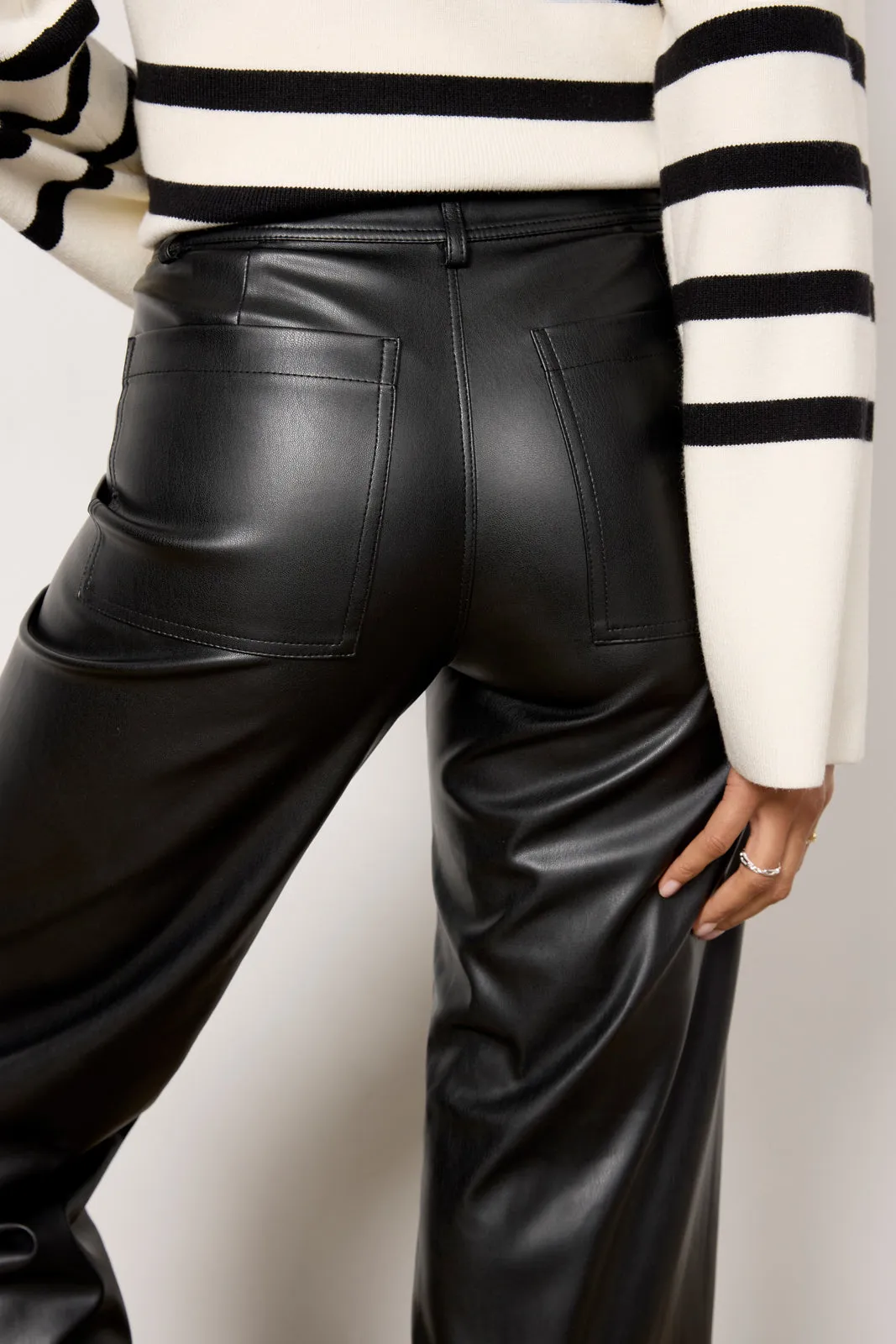 RILYNN FAUX LEATHER PANT