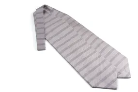 Silver Striped Formal Wedding Ascot