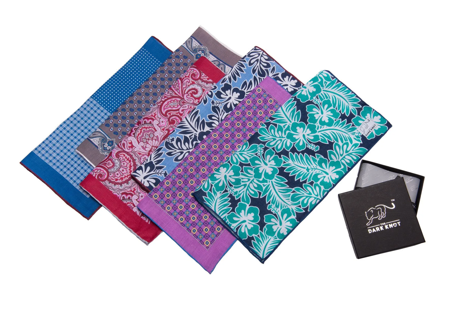 Six Pocket Squares Starter Kit