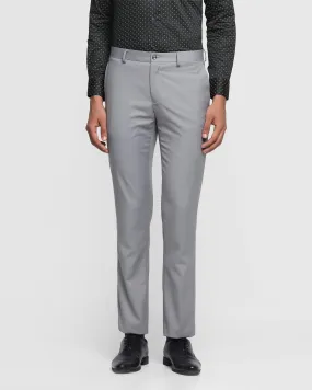 Slim Comfort B-95 Formal Grey Striped Trouser - Drew