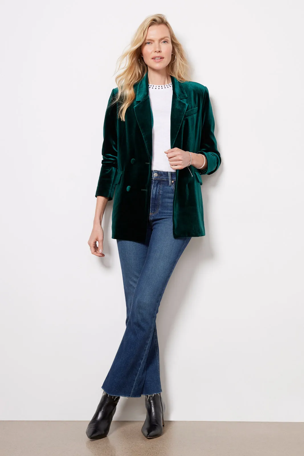 Street Smart Velvet Blazer