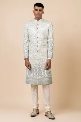 Tasva Sherwani Embroidered Motifs