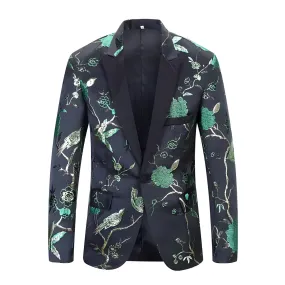 The Lukas Slim Fit Blazer Suit Jacket - Emerald