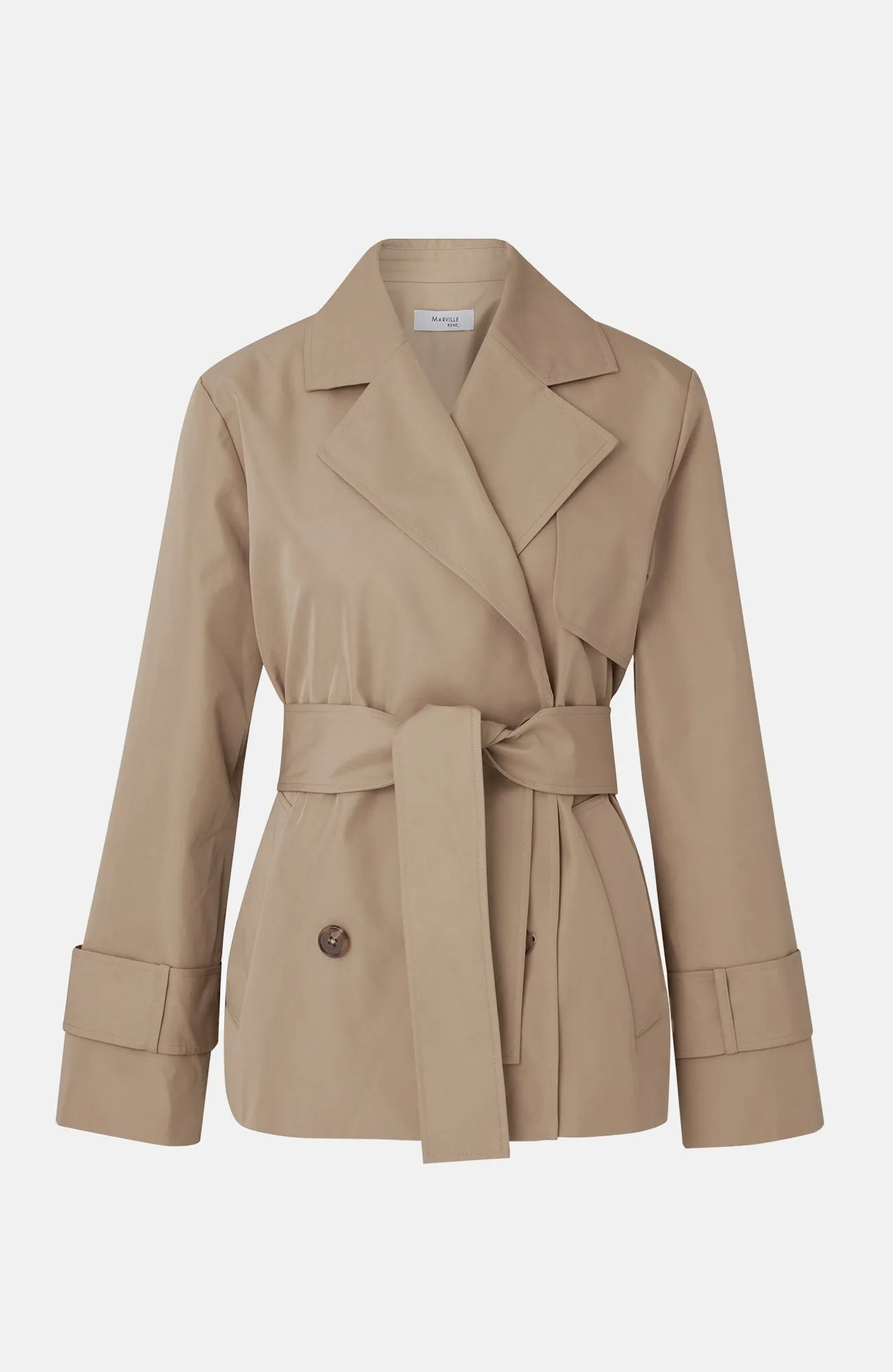 Trudy Short Trench Coat